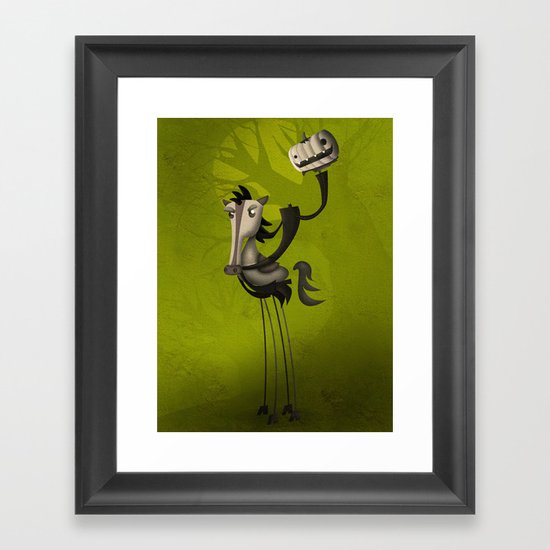 tricky tricky Framed Art Print