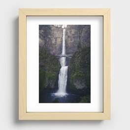 Multnomah Falls Recessed Framed Print