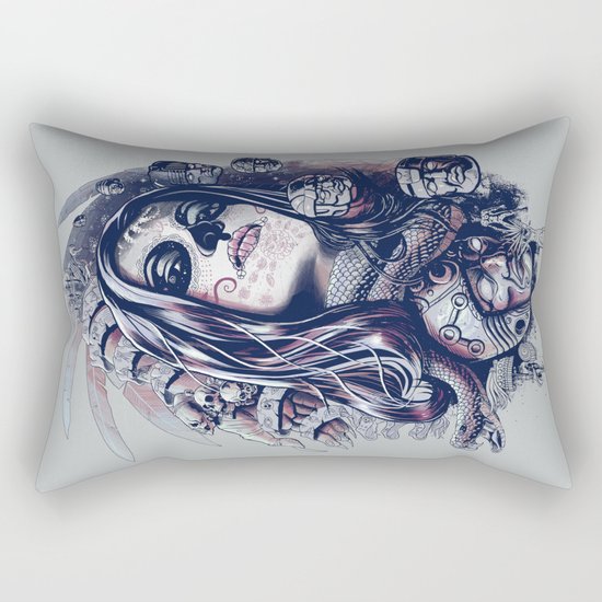 Coyolxauhqui Rectangular Pillow