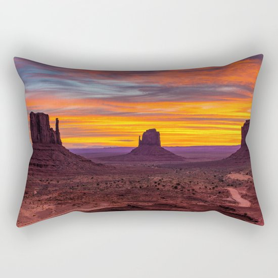 Monument Valley, Utah Rectangular Pillow