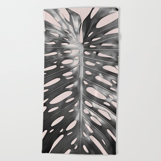Palm veins Beach Towel