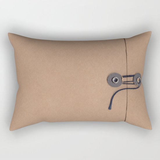 Camo Series - kraft envelope Rectangular Pillow