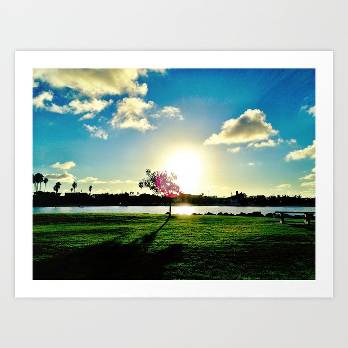 Bright Light Art Print by Bryan Montgomery | Society6