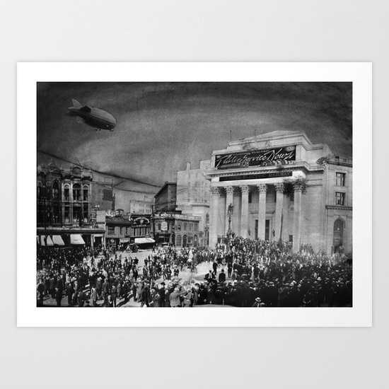 Protest Art Print