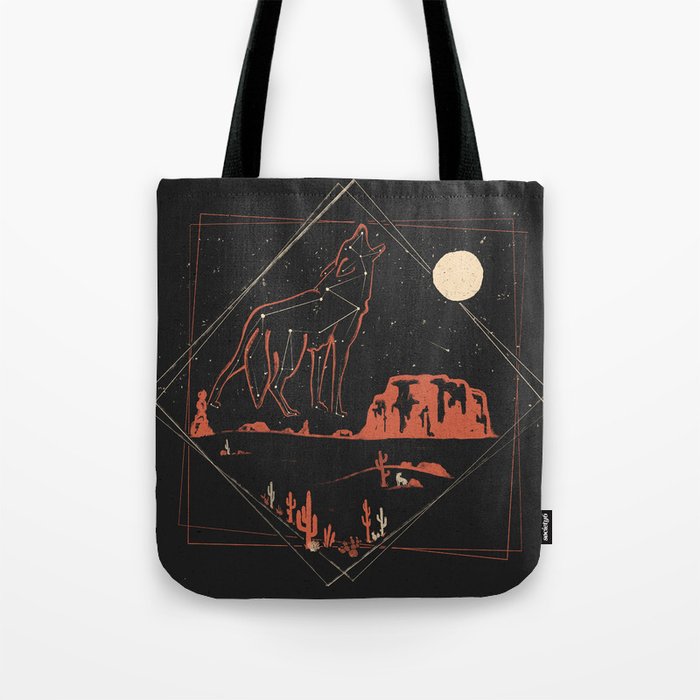 Heaven's Wild Coyote Tote Bag