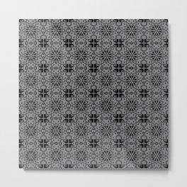 Sharkskin Star Geometric Metal Print | Stargeometric, Digital, Abstract, Populartrendingcolors, Pattern, Chic, Pantonecolor, Ink, Graphicdesign, Other 