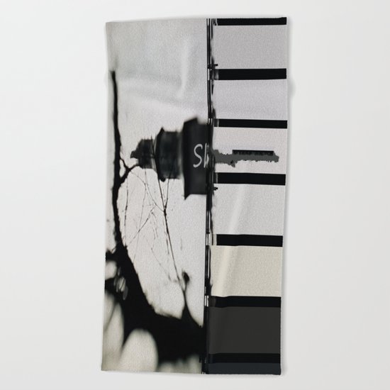 Marking The Artwork Beach Towel
