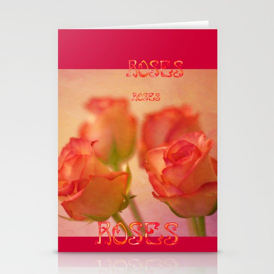 Roses Stationery Cards