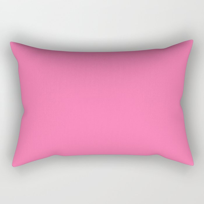 Stylish Pink Rectangular Pillow