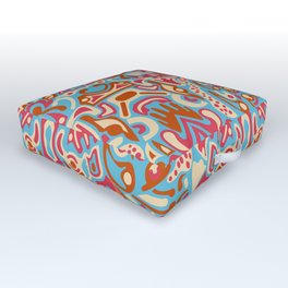 antec gecko pattern Outdoor Floor Cushion