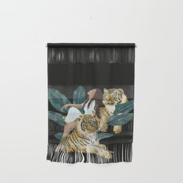 Relax with Tigers // Trust your wild side Wall Hanging