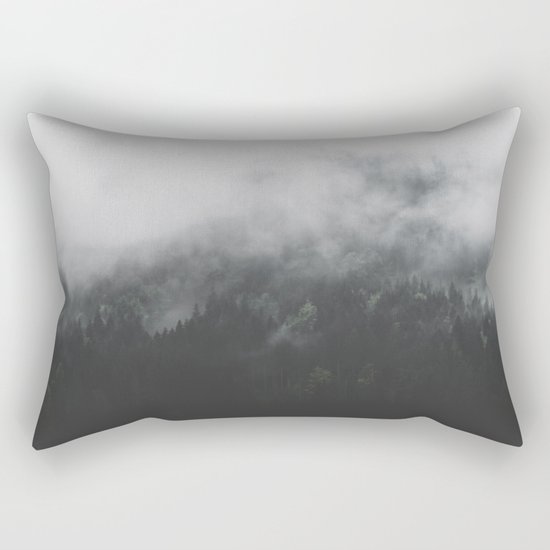 Spectral Forest II - Landscape Photography Rectangular Pillow