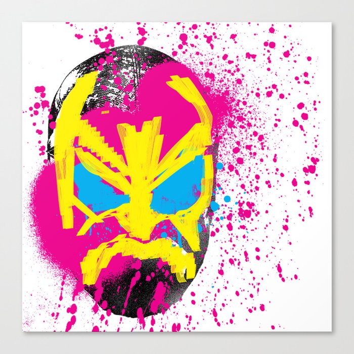 Luchador Mask.  Canvas Print