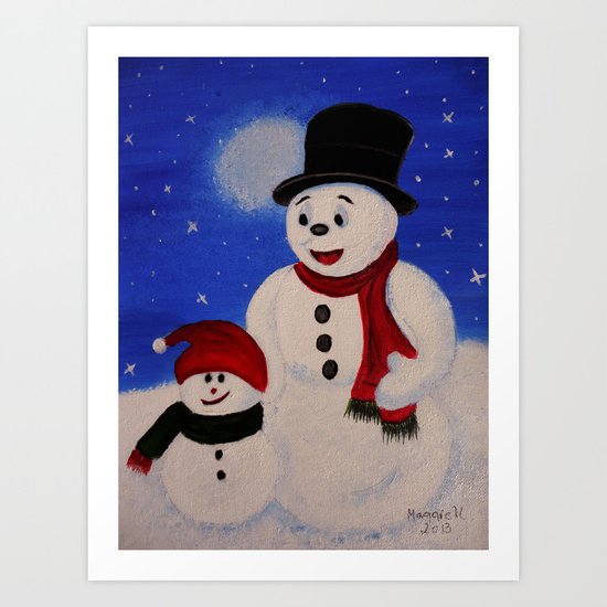 Hapy Holidays Art Print