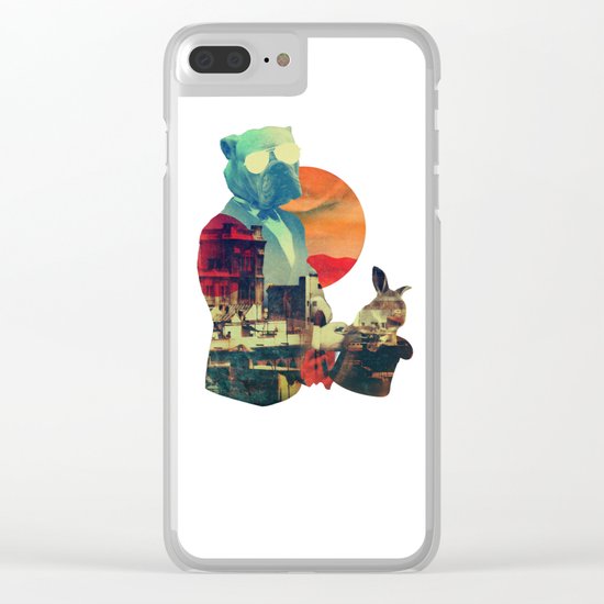 ABRACADABRA Clear iPhone Case
