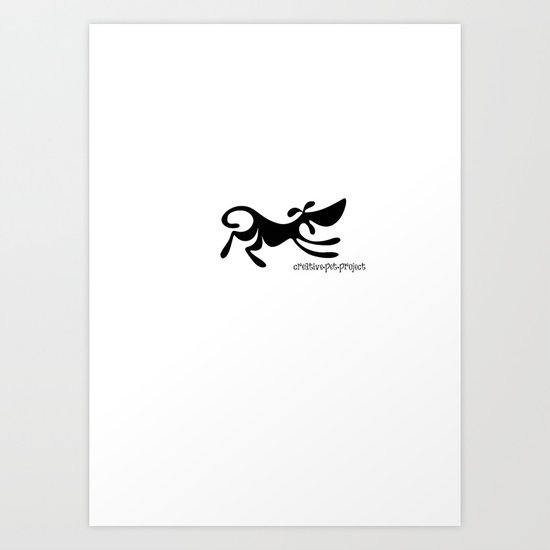 Dog 2 Art Print