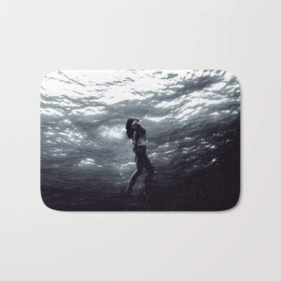 Space Mermaid Bath Mat