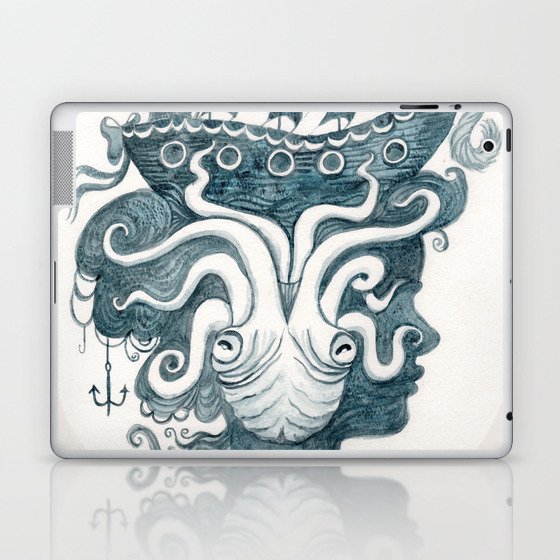 blue empress Laptop & iPad Skin