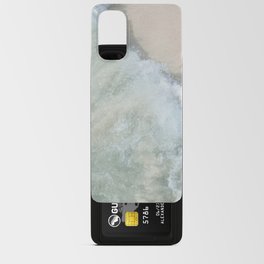 Caribbean Sea Foam Bliss #1 #ocean #wall #art #society6 Android Card Case