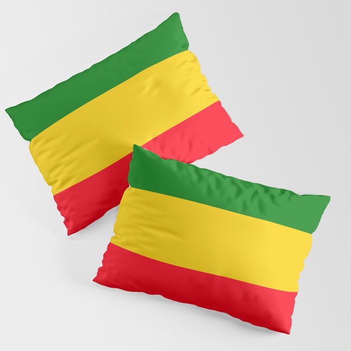 Rastafarian Colors Pillow Sham