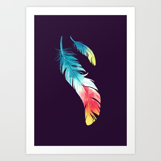 Feather Art Print