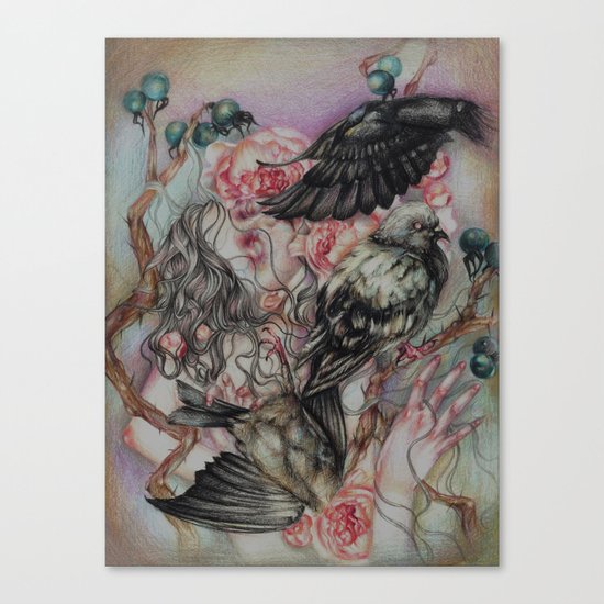 Words Unsaid Canvas Print