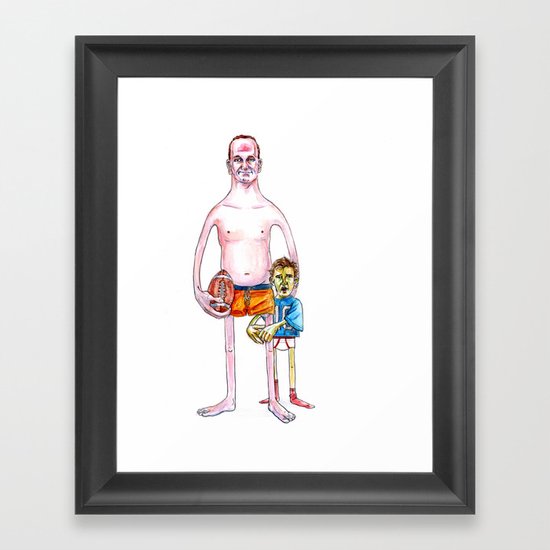 The Brothers Manning. Framed Art Print