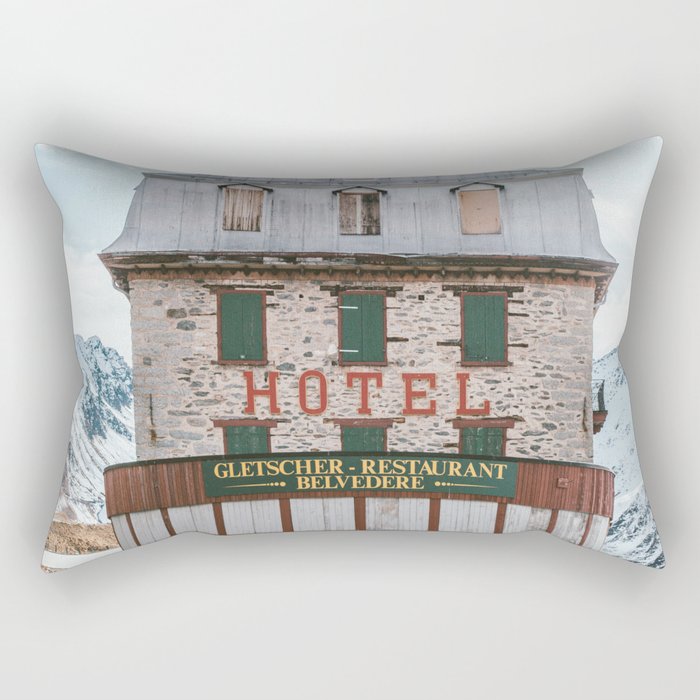 Hotel Belvedere, Switzerland Rectangular Pillow