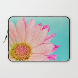 Retro pastel summer daisy Laptop Sleeve