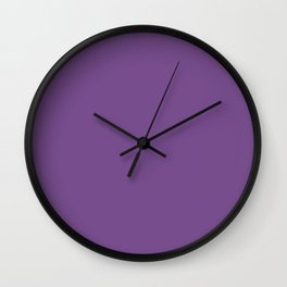 Royal Lilac Wall Clock
