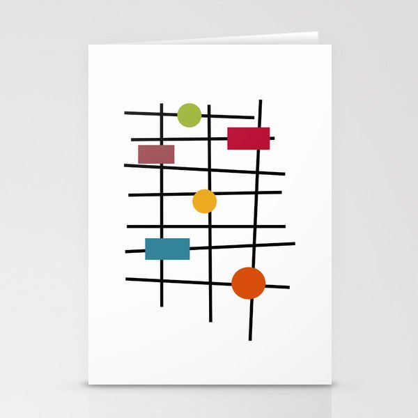 Abstraction Stationery Cards