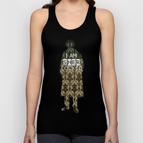 Sherlocked Unisex Tank Top