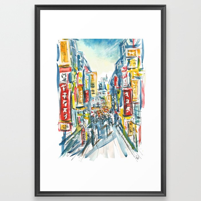 Tokyo Japan Framed Art Print