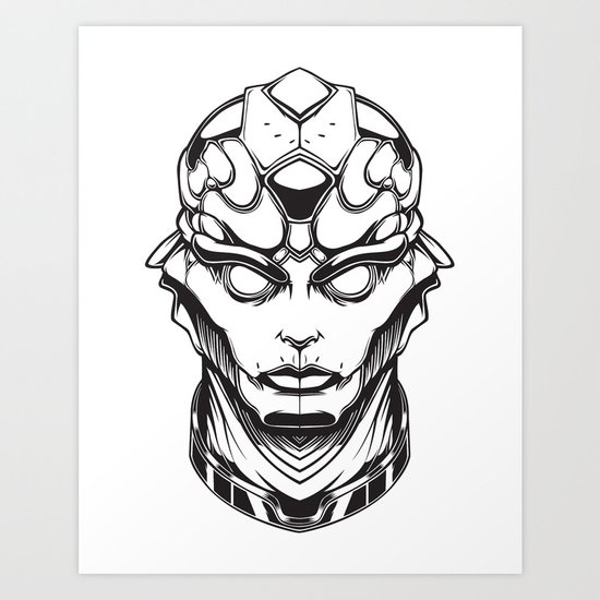 Mass Effect. Thane Art Print