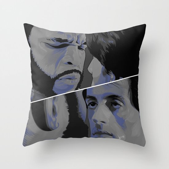 Rocky III Throw Pillow