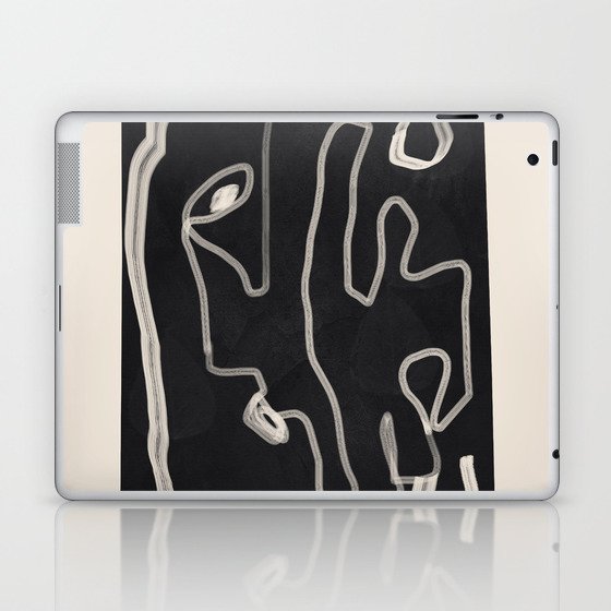 Abstract Loose Line 2 Laptop & iPad Skin