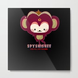 Spyshishee, Cute Monster, Japan, Kitsune Metal Print