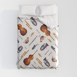 Wind Orchestra Duvet Cover