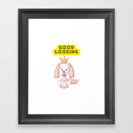 Good looking (v10) Framed Art Print