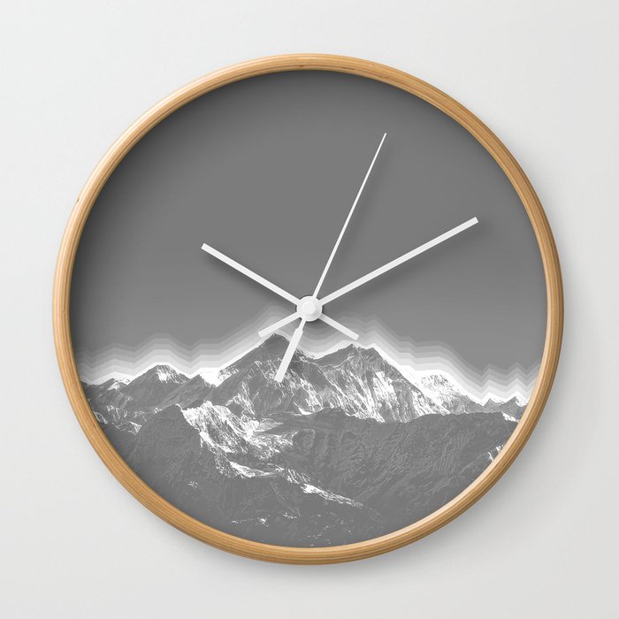 Mountains  Wall Clock