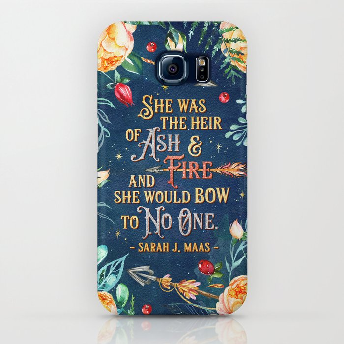 ash & fire iphone case