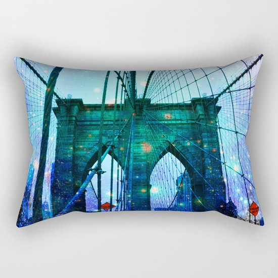 Brooklyn Bridge Rectangular Pillow