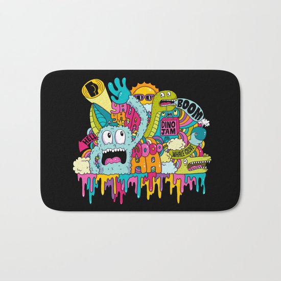 Dino Jam Bath Mat