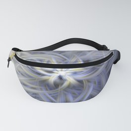 Forget-me-nots Twirled Fanny Pack | Twirled, Abstract, Digital Manipulation, Forget Me Not, Photo, Nature, Kathyweaver 
