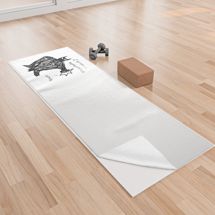 BAT the VENGEANCE Yoga Towel