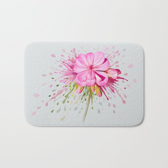 Color Eruption Bath Mat