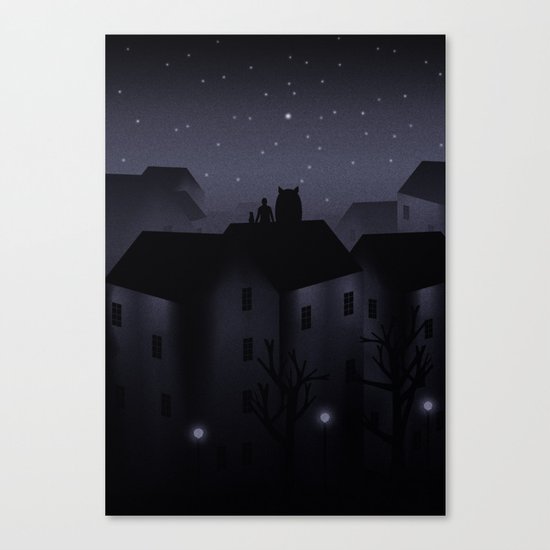 Northern Star Canvas Print