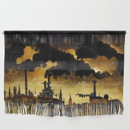 A world enveloped in pollution Wall Hanging