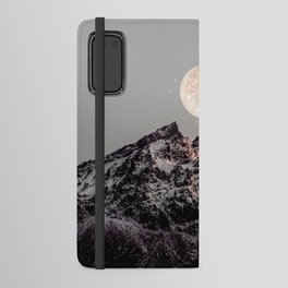 Moon Light Mountain  Android Wallet Case