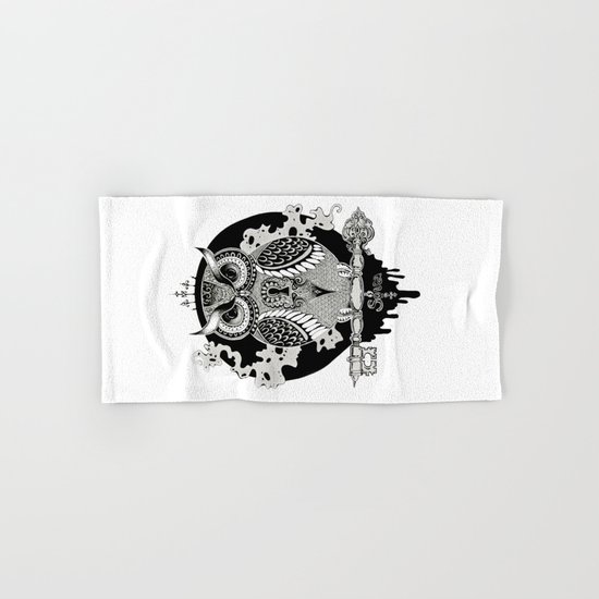 The owl Hand & Bath Towel